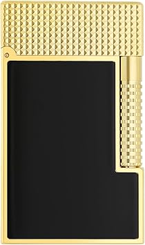 Golden Lacquered Lighter by S.T. Dupont