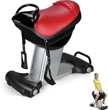 Electric Horse Riding Machine - Vibrating Hip Trainer for Home Gym - Indoor Fitness Equipment for Weight Loss & Toning - Plug-in Exercise Platform