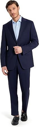 Ted Baker London Men's Suits | Hand Stitched Italian Wool Fabric, Mens Suit 2 Piece Set | Classic Fit | Formal Events