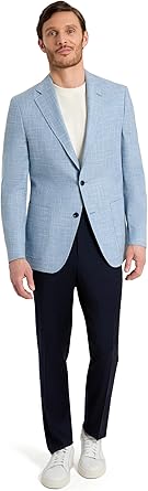Ted Baker London Men's Sport Coat Blazer | Hand Stitched Italian Wool Fabric, Classic Fitting Suit Jacket | Formal Events