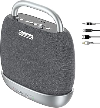 Wireless tv Speakers, Wireless Speakers for Smart TV Portable TV Speakers for Hard of Hearing Seniors and Elderly, Compatible with Optical RCA AUX USB-C TVs,DVD,Multimedia Player