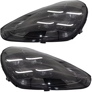TYPY Car For Porsche Cayenne 958.2 Headlight 2015-2017 Upgraded 2024 Styling LED Headlights Dynamic Turn Signal Lamp Car Accessories (For 2015-2017 Original with AFS)