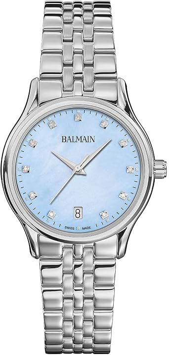 Balmain, Lady, Beleganza, Steel, Swiss Made, Quartz, Blue, Stainless Steel 316L, B83513396
