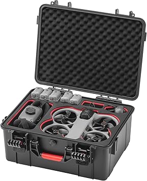 Coyktonty Waterproof Hard Carrying Case for DJI Avata 360 Motion Fly More, Compatible Goggles N3/RC Motion 3/RC 2 Controller (Case Only)
