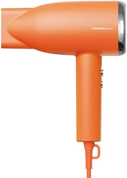 TOUCHBeauty 1600W High-Speed Ionic Hair Dryer, 200 Million Negative Ions & 110,000 RPM Motor, Fast Drying Blow Dryer with Magnetic Concentrator Nozzle, 8 Heat/Speed Settings, Lightweight & Quiet
