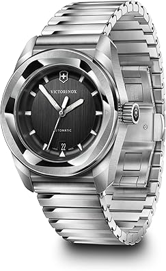 Victorinox Concept One Automatic Black Dial Stainless Steel Watch 39mm - 242059