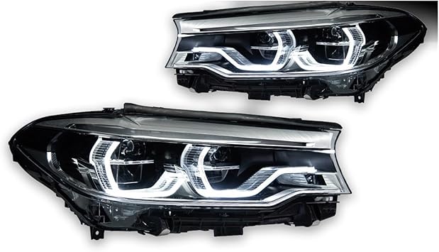 AKD Car Styling Head Lamp LED Headlight DRL Signal Lamp Auto Accessories Compatible With BMW G30 Headlights 2017-2020 525i 530i 535i G38 F90
