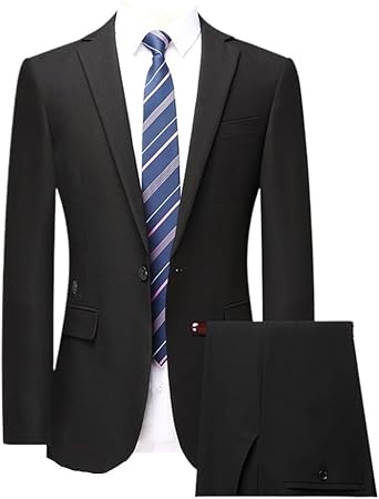 5XL (Suit Jacket + Pants) Men's Clothing a Italian Slim Dress Wedding 2-piece Suit