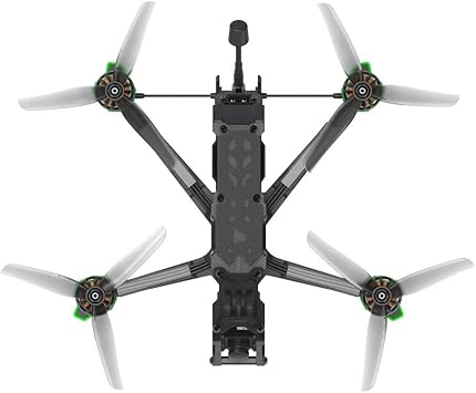 F5 V2 Analog 6S 5inch FPV Drone BNF F5X F5DSquashed-X DC With Secured Battery With Anti-Spark Filter(F5D with ELRS 2.4GHz)