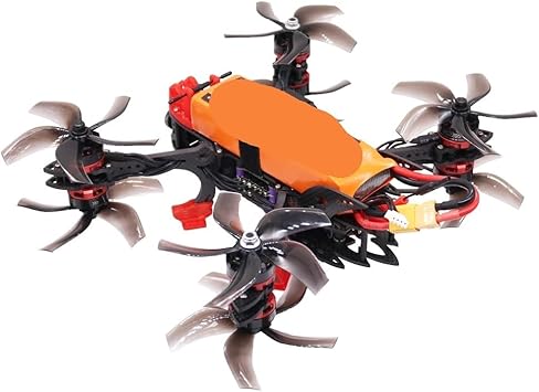 5inch FPV Drone Frame Kit Carbon Racing Quadcopter Freestyle INAV Beatflight FIT for F722 Flight(X8 with Battery)