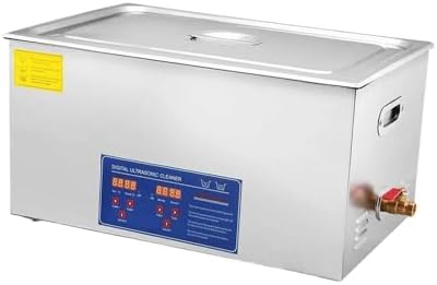 High-Efficiency Stainless Steel Jewelry & Watch Cleaner - Ultra Cleaner with Digital Timer for Accessories, Eyewear, Watches & More - Professional Ultrasonic Bath