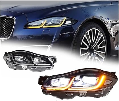 Car Headlights For JAGUAR XJ XJL 2012-2019 Headlamp Assembly Upgrade High Configure Projector Lens Accessories