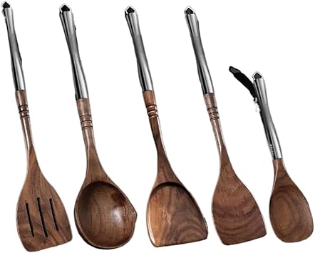 Kitchen Utensils Set, For Non-stick Pan Tool Ladle And Wok Spatulas