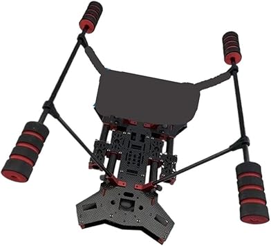 DParts1 Quadcopter Frame Kit Carbon FPV Quadcopter H Quad Frame Kit RC Multicopter Frame Fit for GF-H450mm Drone