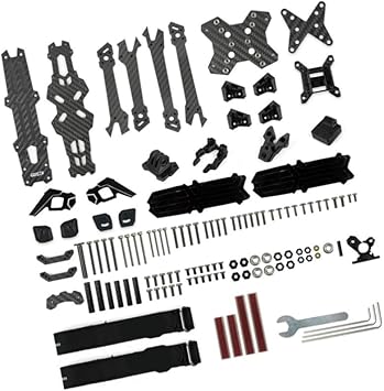 Drone Parts Rack Accessories Hard Collision Resistant Racing and Flying FPV Frame FIT for 5-inch UAV