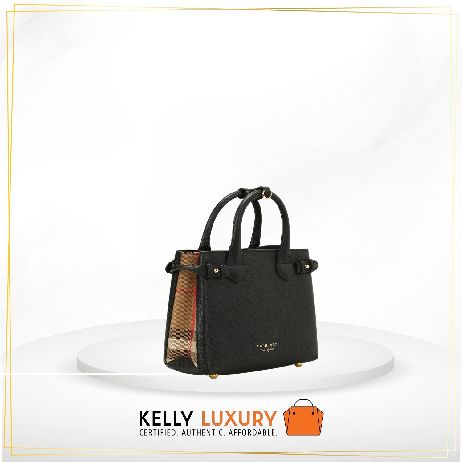 Burberry small banner tote [Evoucher]